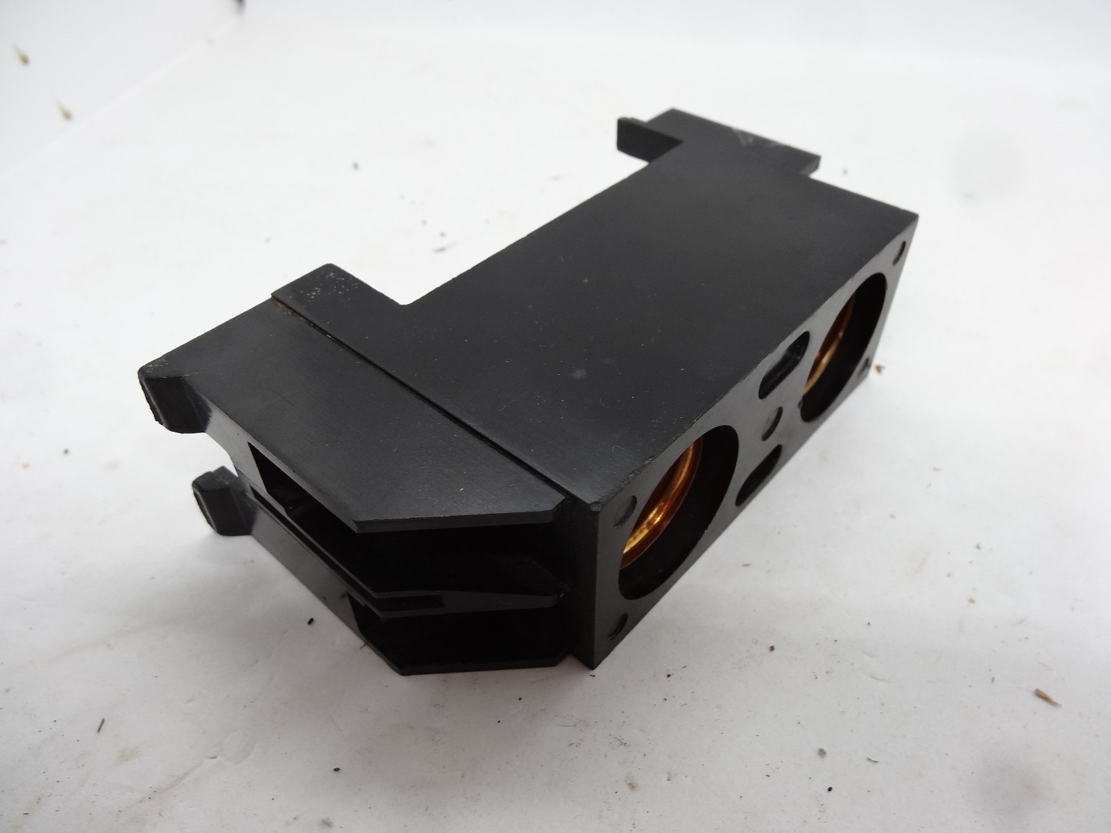 Walker 1763 120V/240V Rated 15, 20, 25, and 30 Amp Screw-In Fuse Holder Block