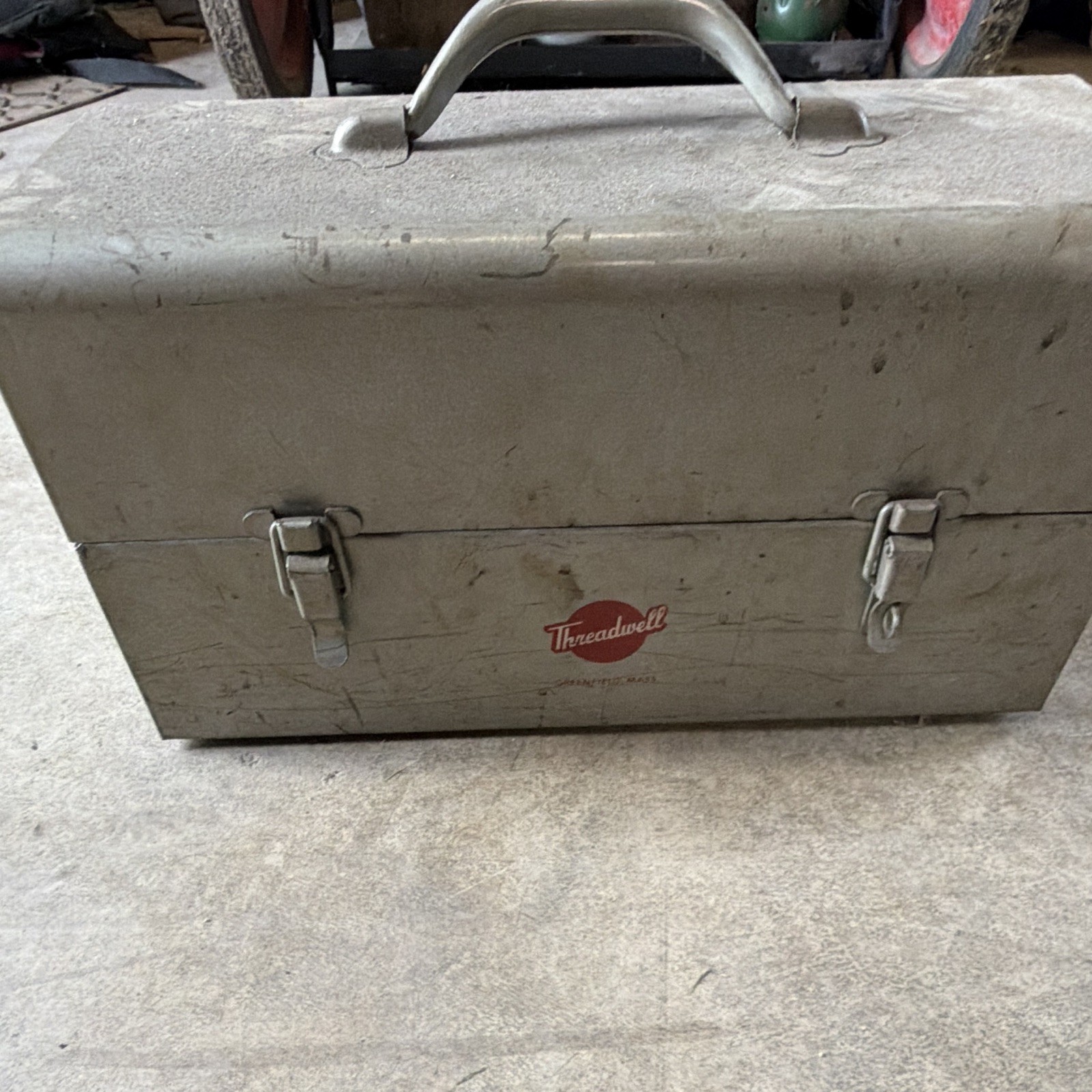 Threadwell Tangi-Matic Dresser Grinding Fixture in metal box- Made in the USA