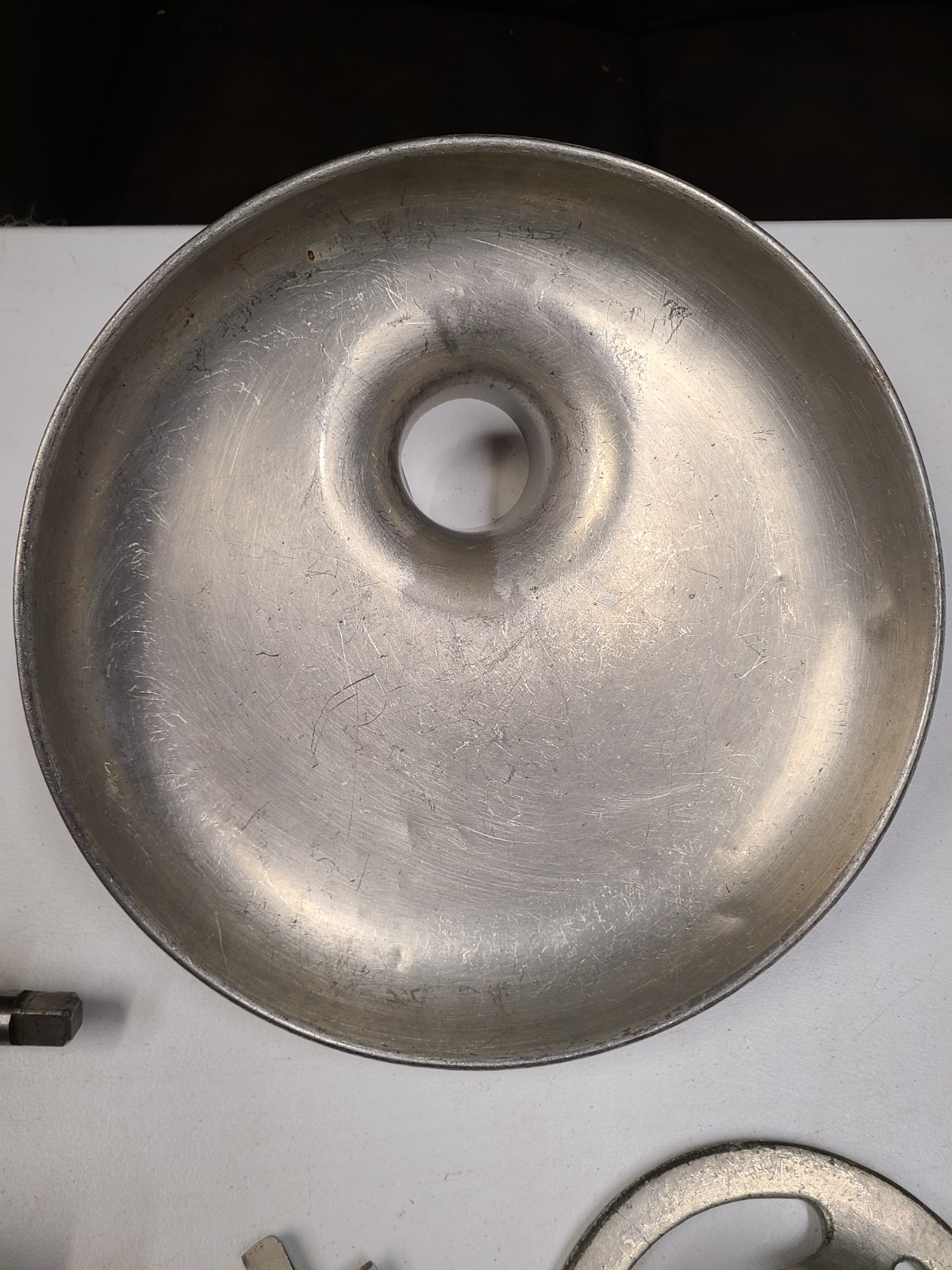 HOBART Meat Grinder Attachment And Tray See Details And Pictures