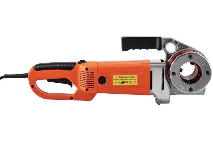 Electric Pipe Threader Portable Machine 2300W, 6 Dies 1/2-2″ , 22 RPM ,Excellent