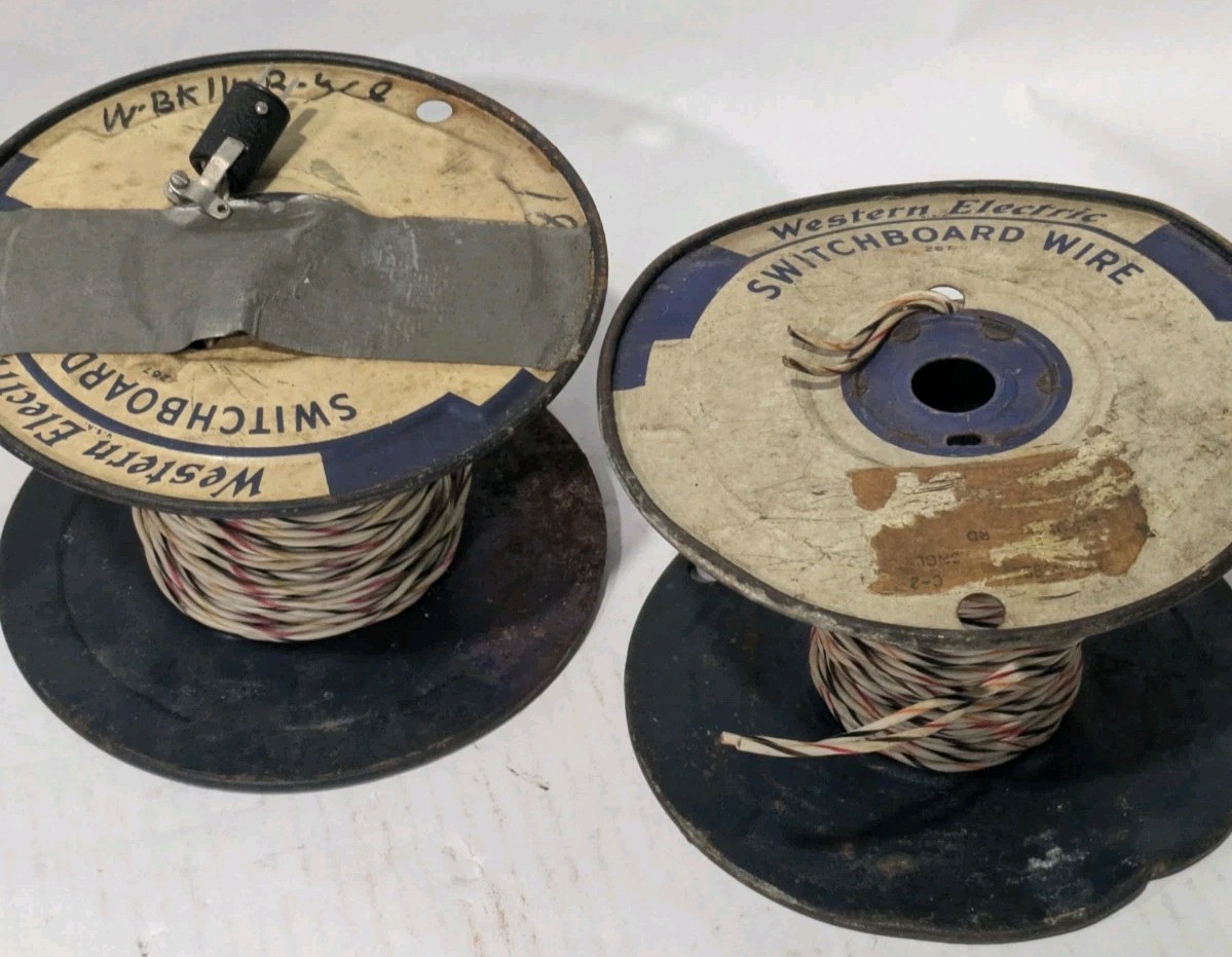 VTG Western Electric Switchboard Wire 267 22 AWG Stranded Tinned Copper 2.89lb