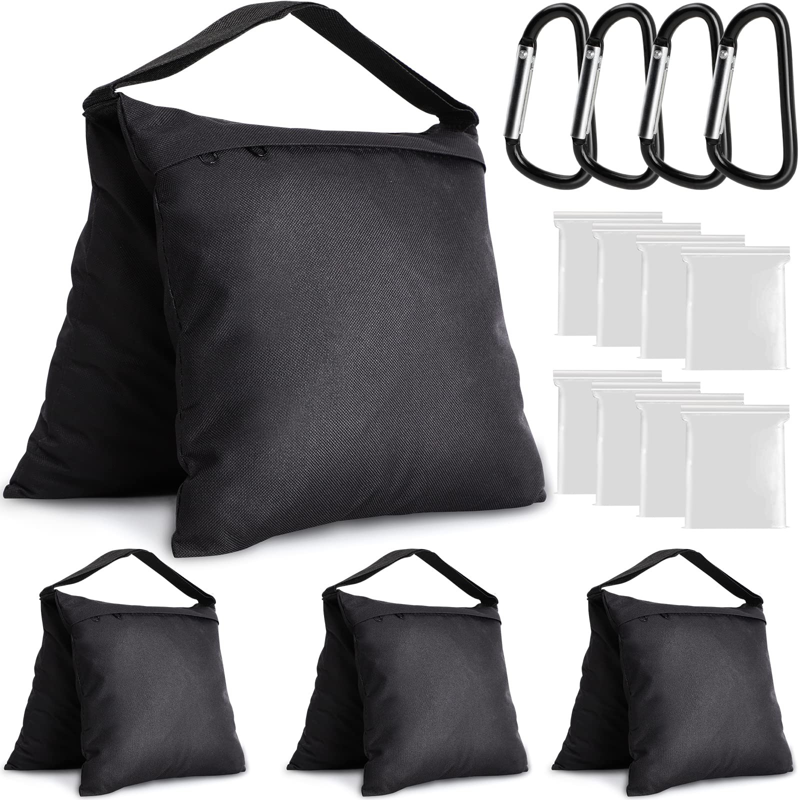 Aimosen 4 Packs Sandbags Weight Bags for Light Stand Photography Video Equipm…