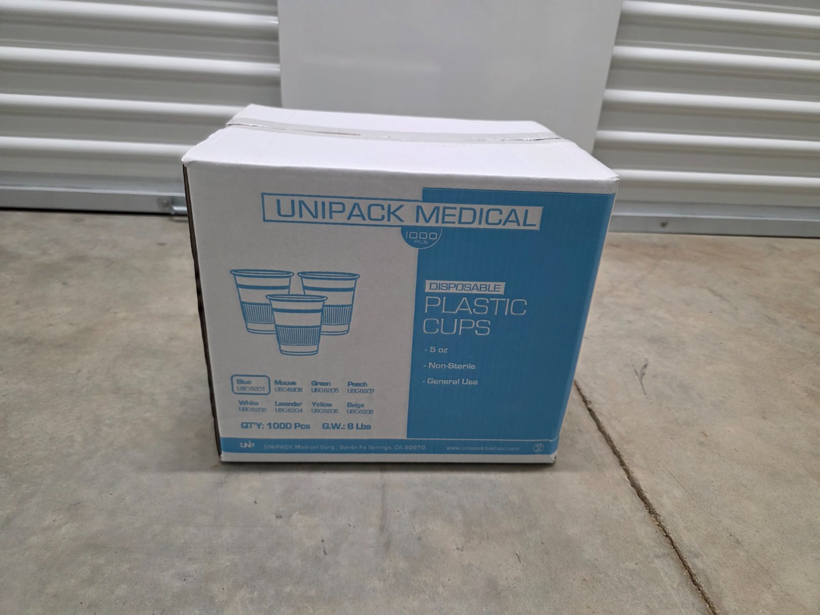Dukal Unipack Drinking Cups , 5oz. 1,000 per case DUK UBC 6201/6204