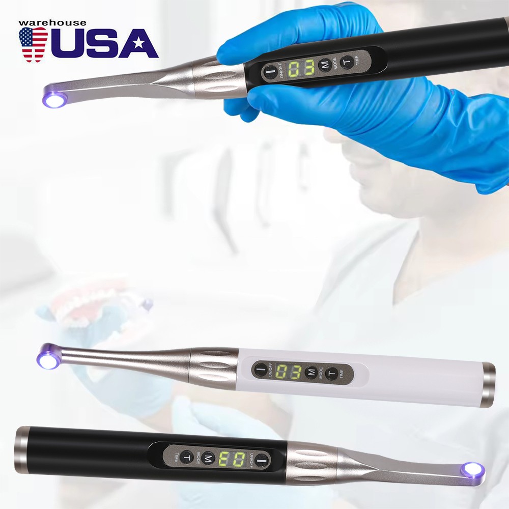 Dental Estilo Woodpecker Lampara /Fotocurado con Sistema de Blanqueamien 1500mW
