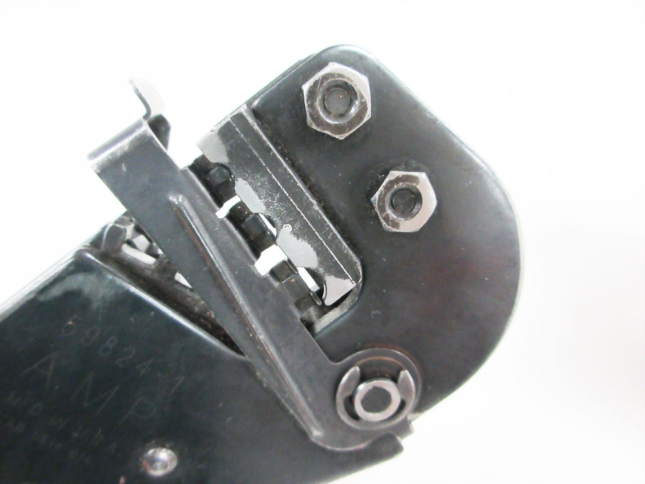 AMP 59824-1 HAND CRIMP TOOL TETRA PIDG PLASTI-GRIP FASTON # 22-10 AWG TYCO