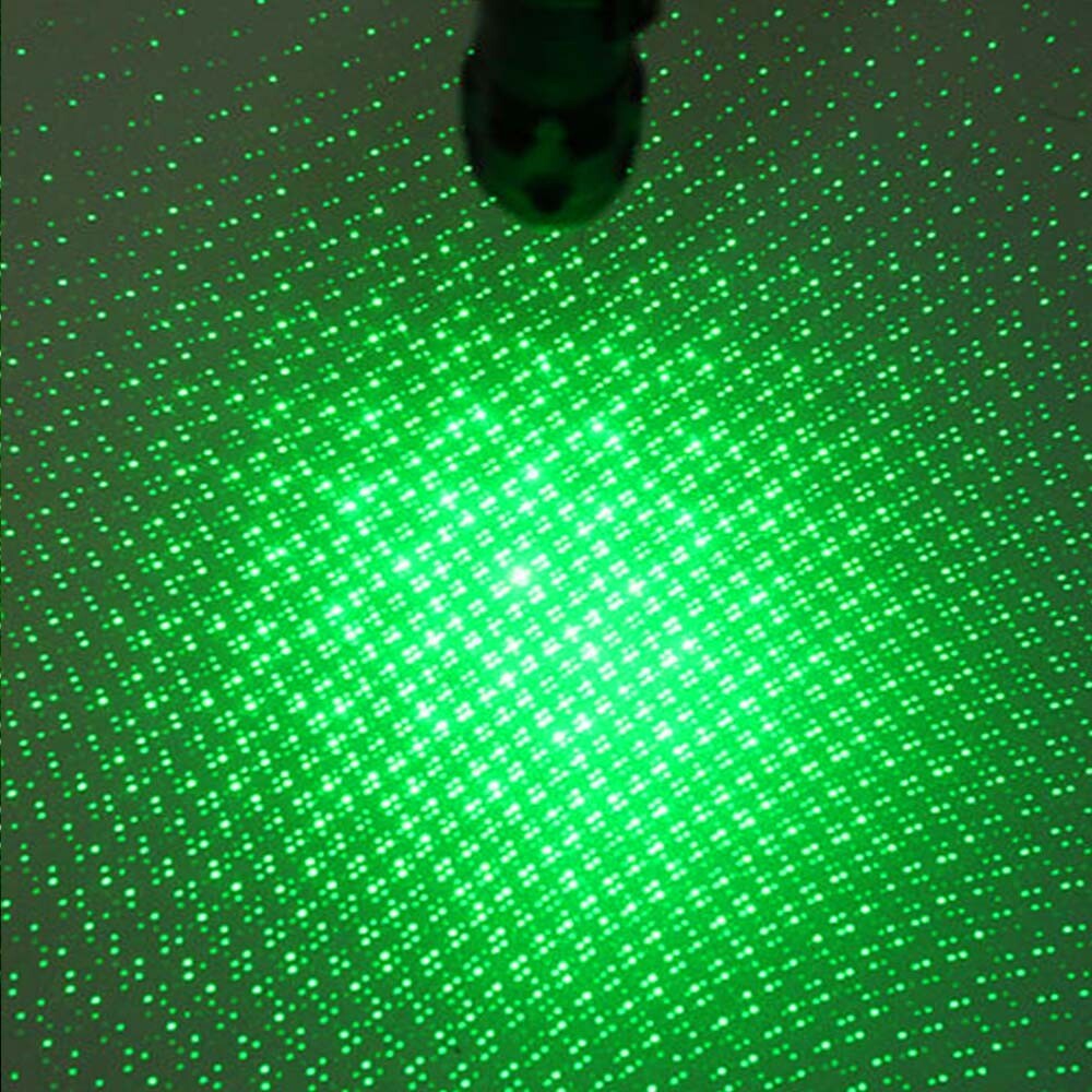 2Pack 532nm Green Laser Pointer Pen 1mW Visible Star Beam Green Light Lazer Pet