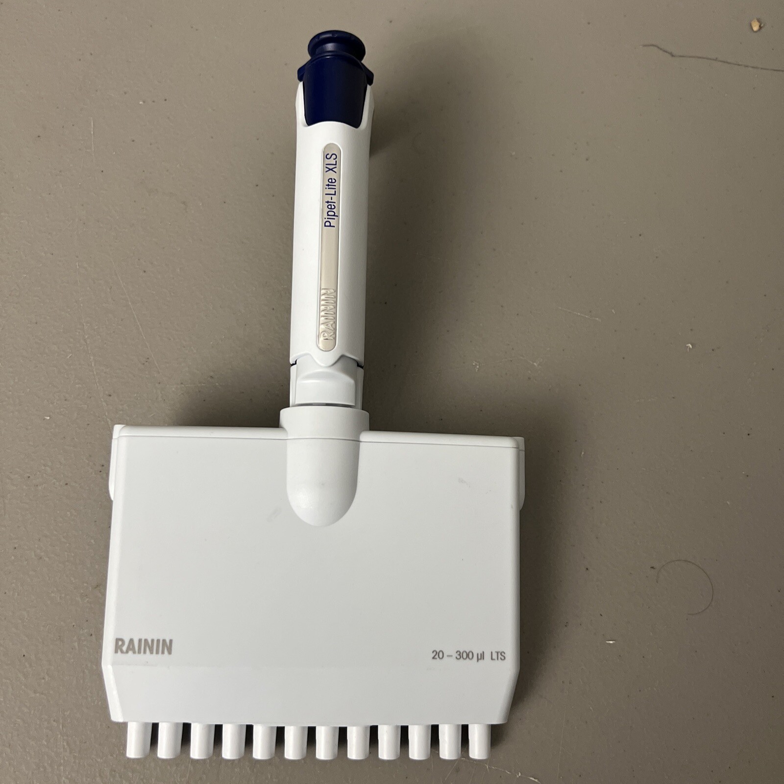 NICE Rainin Pipet-Lite XLS 12 Channel Multichannel L300 XLS LTS Pipette Pipetman
