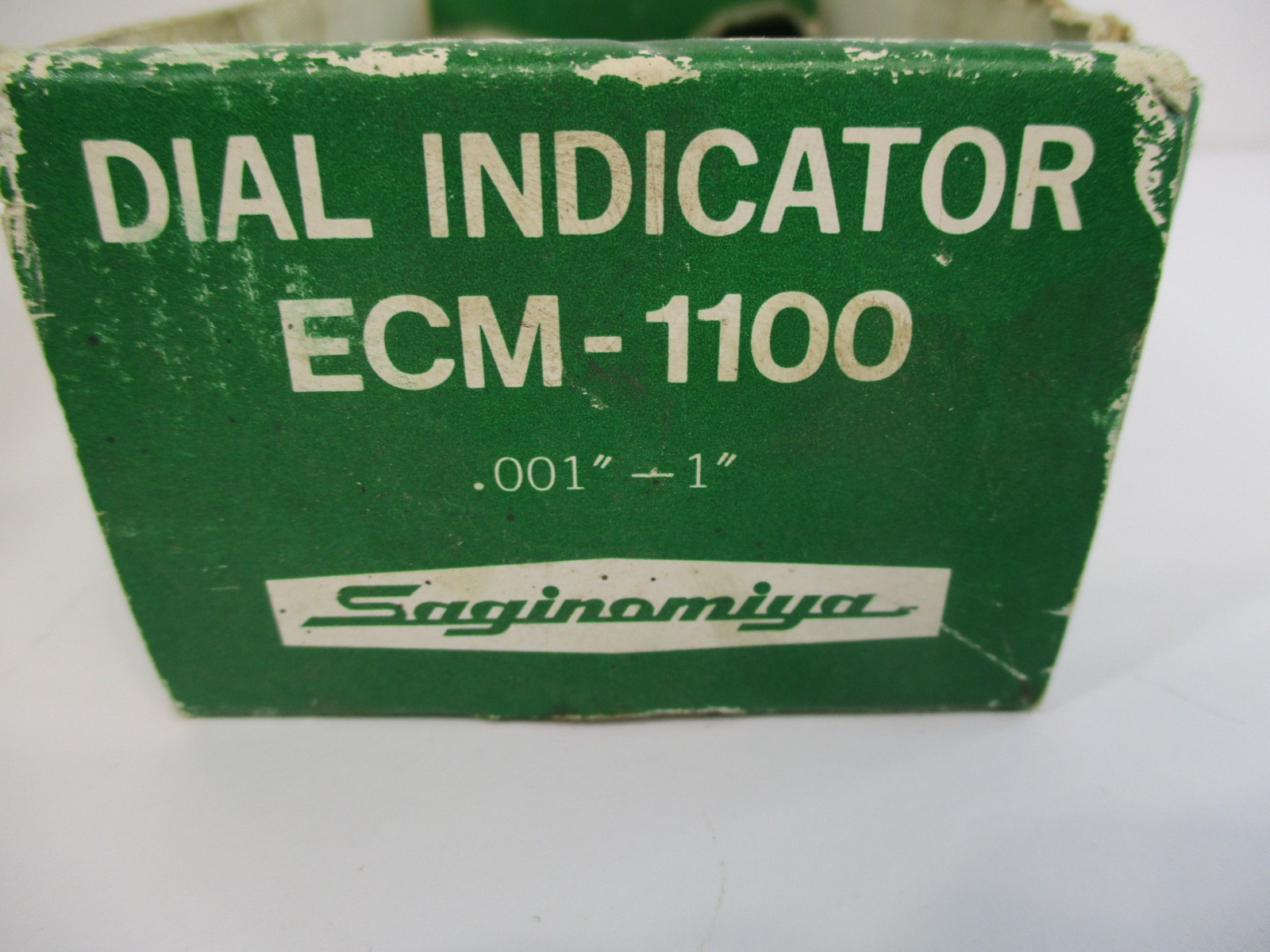 (2) SAGINOMIYA Dial Indicator s # ECM-1100 with 1″ Travel x .001″ Graduations