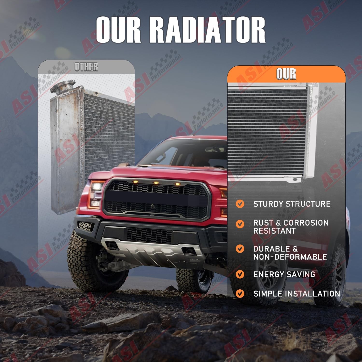 Radiator for Jeep Grand Cherokee Dodge Durango