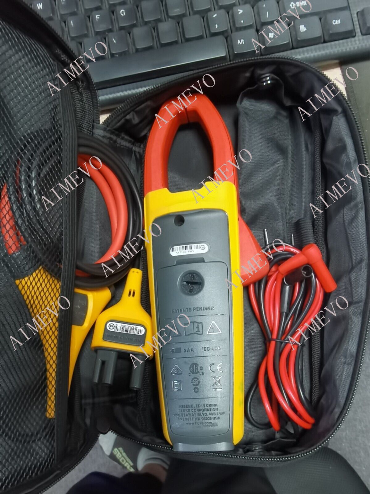 1pcs Fluke 376 True-RMS AC/DC Clamp Meter
