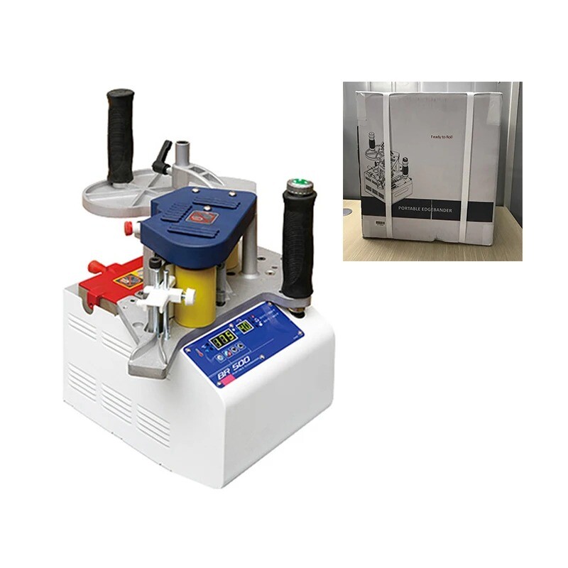 BR500 Portable Woodworking Curve Straight Line Manual Edge Banding Machine