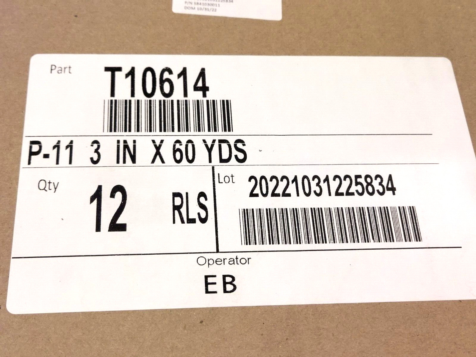 Nitto P-11 Aluminium Foil Tape 3in x 60 yd Speed Tape Aircraft Boeing Airbus P11