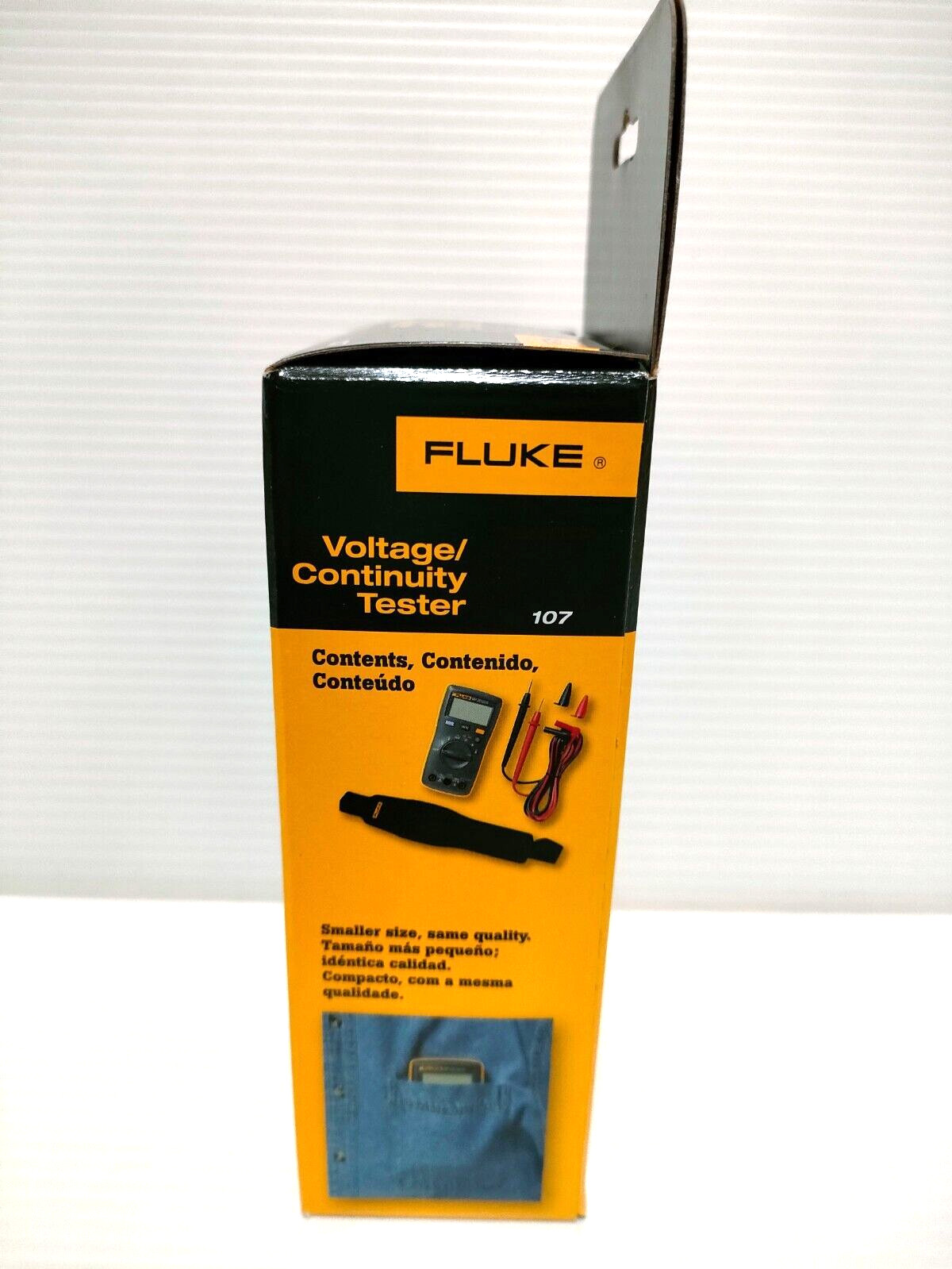 FLUKE 107 Handheld Digital Multimeter AC/DC Current By Fluke 107 From Japan