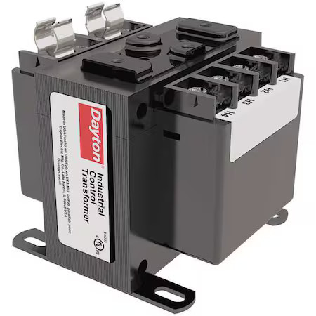 Dayton 31Eh11 Control Transformer, 50 Va, 120V Ac, 208/277V Ac