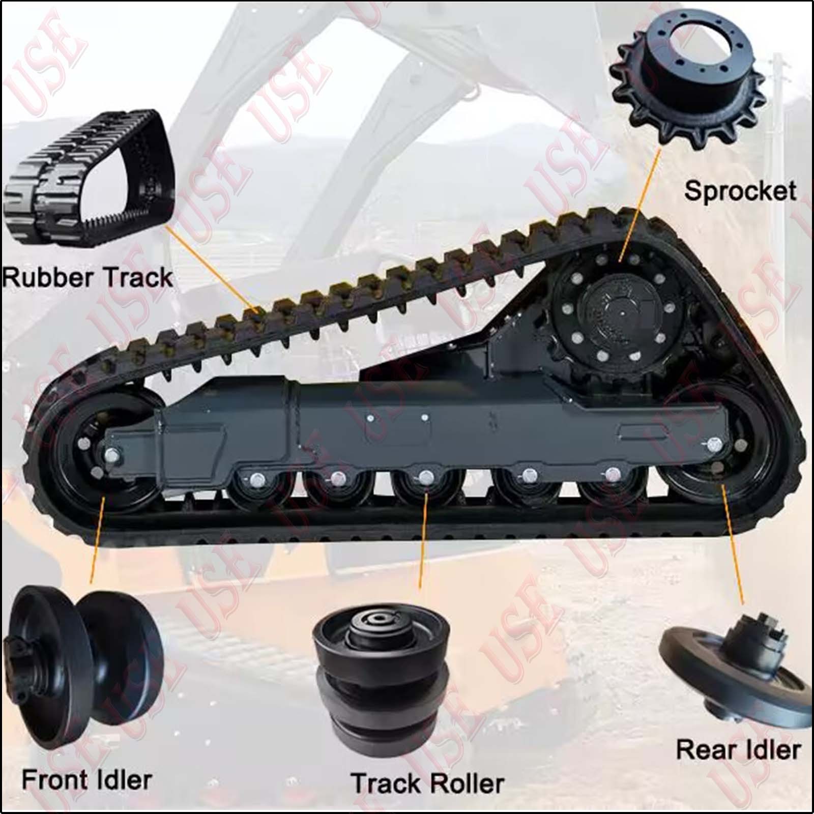 Bottom Track Roller For John Deere 27C 27ZTS 35C 35D 35G 35ZTS 27 9237937