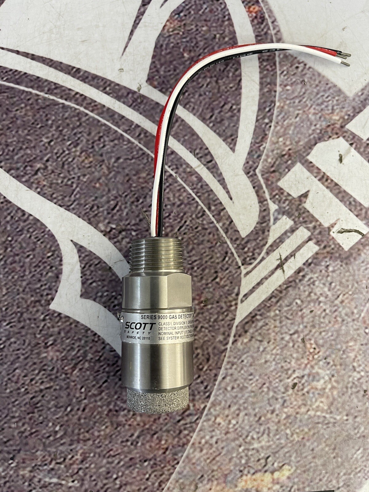 Scott Safety Gas Dector Serie 900 Nominal Input 6VDC P/N 096-2932