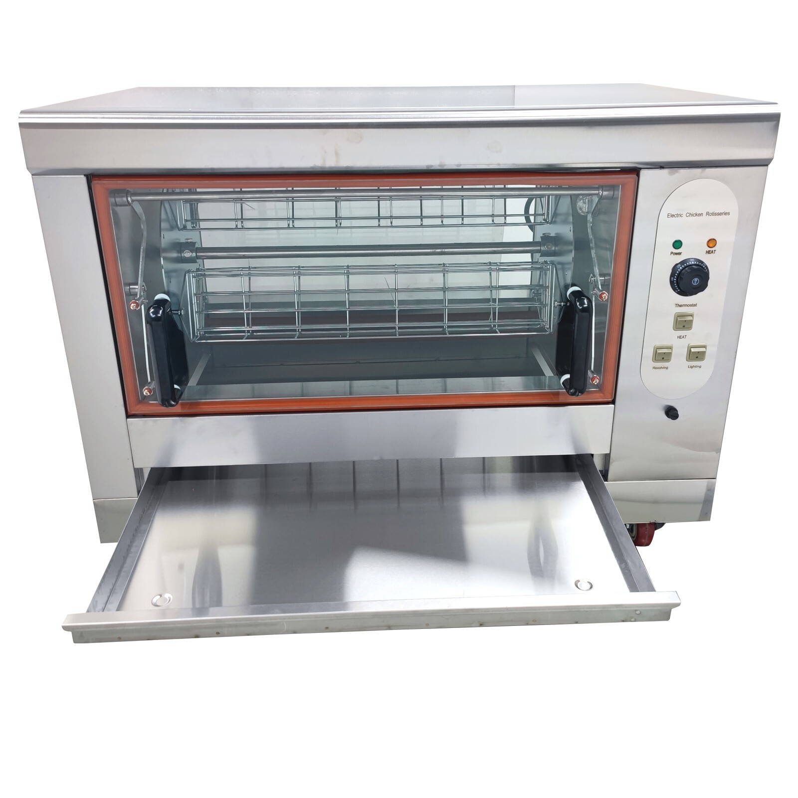220V Table Type Electric Chicken Rotisserie Machine 122-572°F Temp. Range 8.16HP
