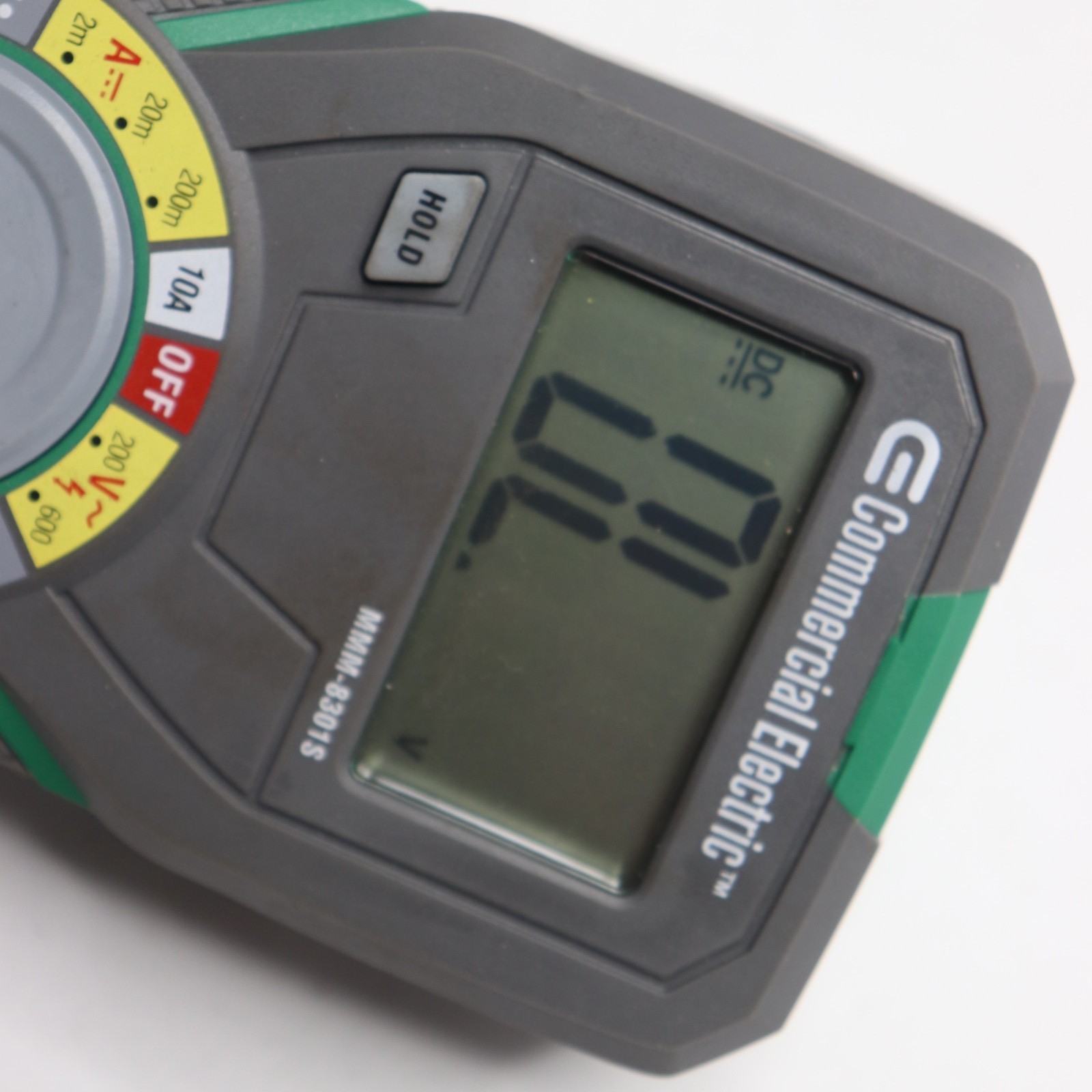 Commercial Electric CE Manual Range Digital Multimeter MMM-8301S – Meter Only