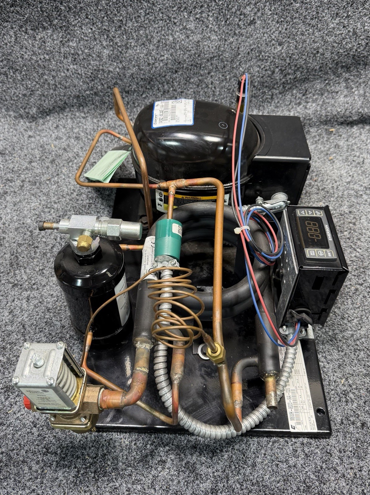 Copeland M6WH-0023-IAA-020 Water Cooled Condensing Unit 115V, Digital Controller