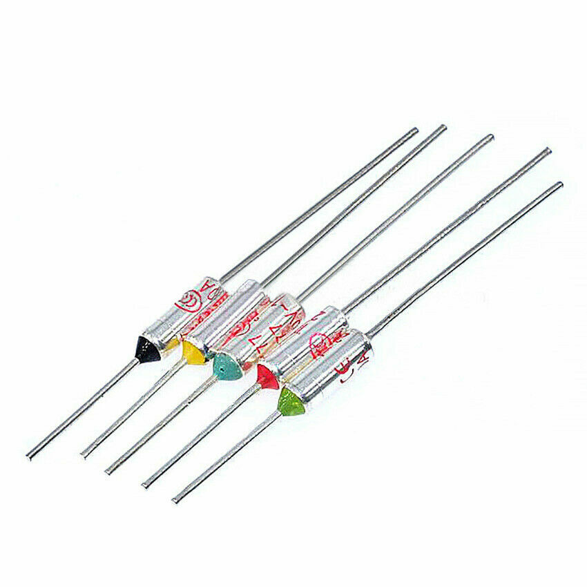 TF Temperature Fuse RY-65 72 85 90 95 100 110 120 130 250 Celsius Thermo Fuses