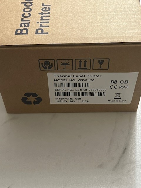 GTCODESTAR Factory Price Portable Desktop Shipping Waybill Printer Machine 4×6