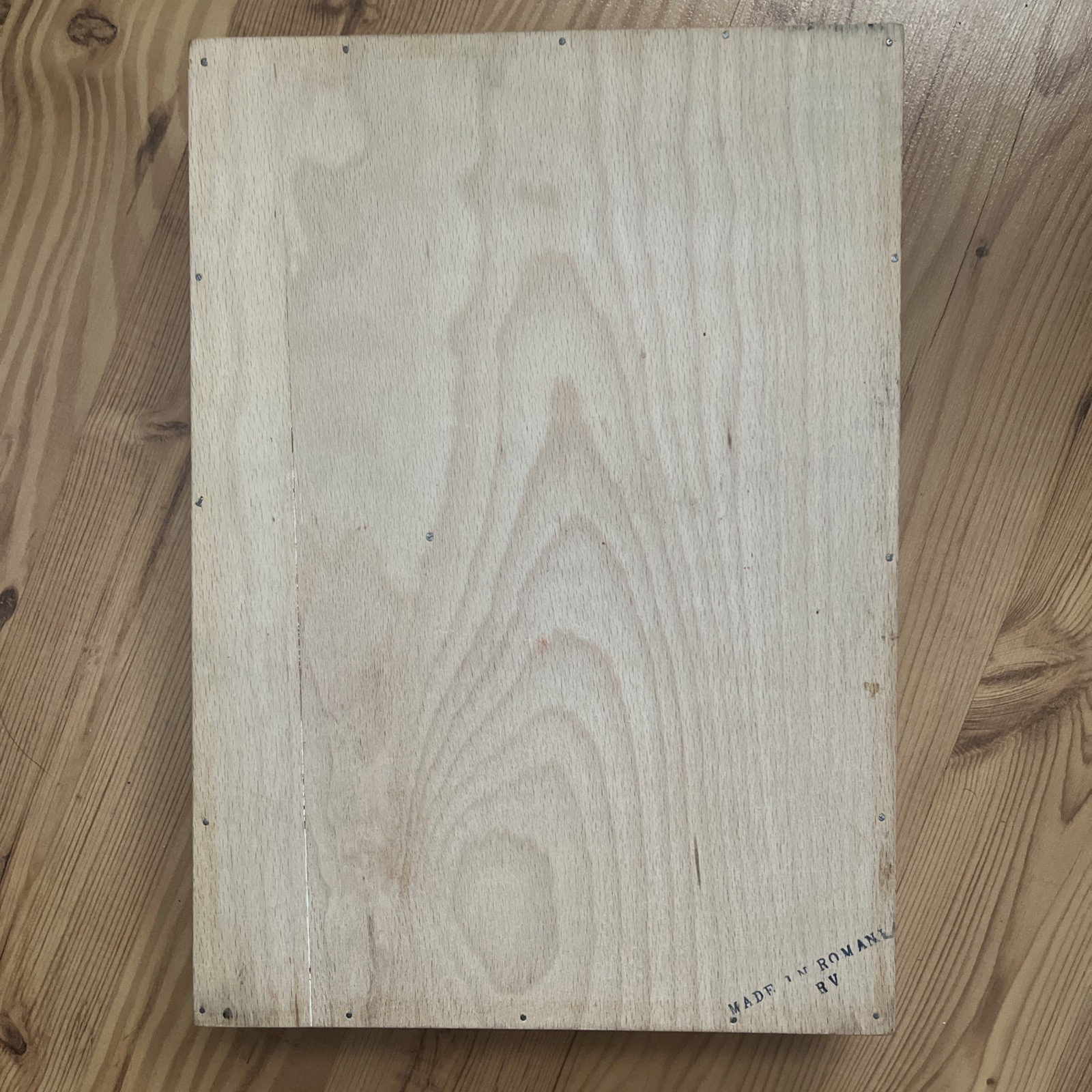 Vintage Beech Wood Divided Drawer Organizer Tray Dovetail Made In Romania»