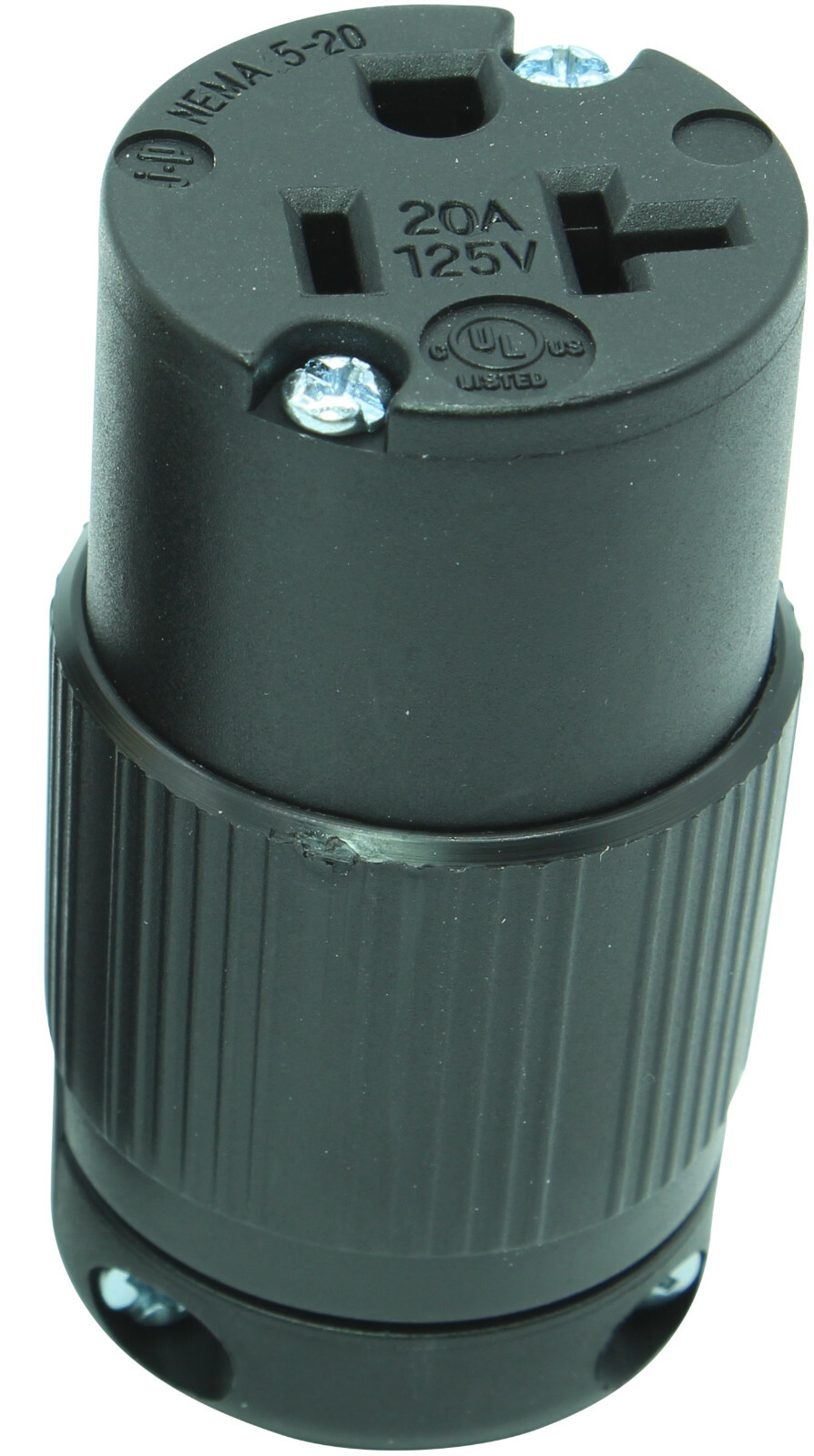 20 Amp 125 Volt NEMA 5-20R Straight Blade Female Connector Assembly Replacement
