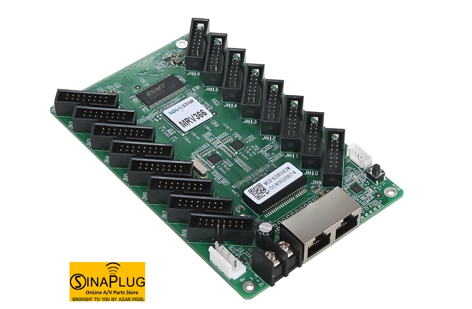 MRV366 Novastar receiving card with 16 ports