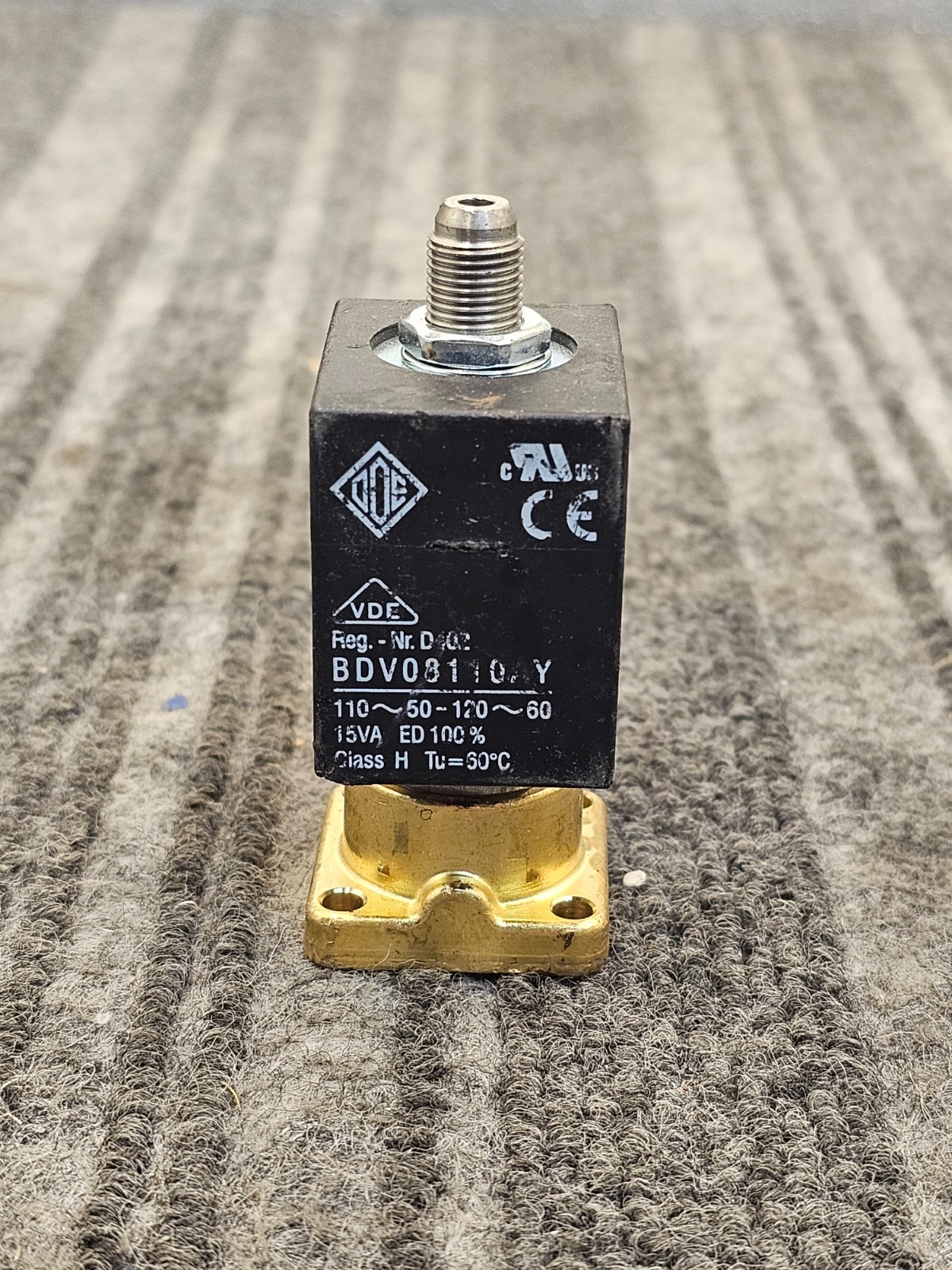 ODE 4690-H49 Solenoid Valve Subplate 3/2 WAY Normally Closed (N.C) BDV08110AY