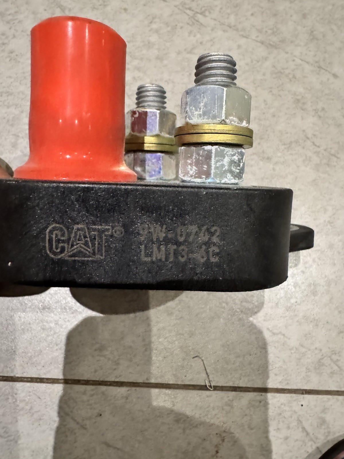 9W-0742 9W0742 PLASTIC SPLICING BLOCK 400A FOR CATERPILLAR 777D D8R 980F