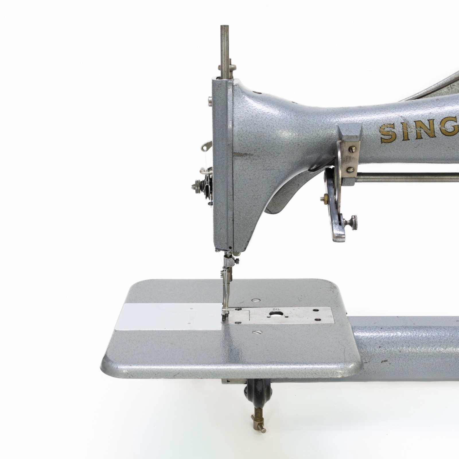Rare Singer 17 Cylinder Arm Industrial Sewing Machine Flat Bed Attachment