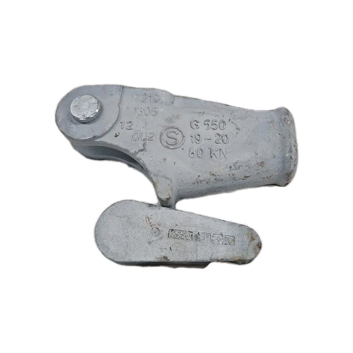 Crosby Wedge Socket Terminator Cable Clamp G 550 19-20 80 Kn 12/11 17219. New