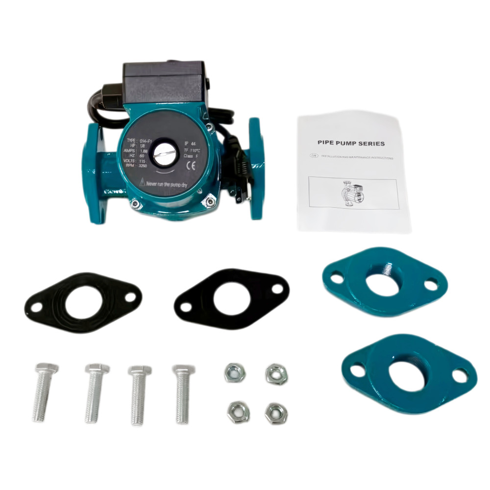 New For Taco 0014-F1 Cast Iron Circulator Pump 1/8HP 115V 3250RPM 125PSI 0-32GPM