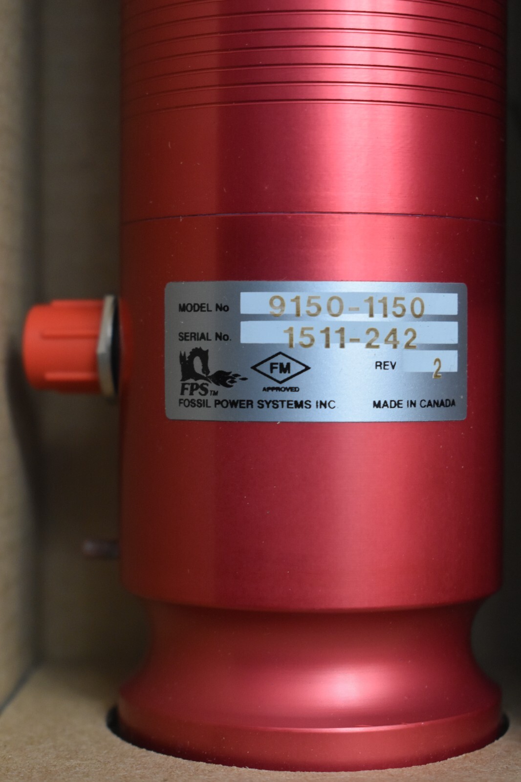 Fossil Power Systems 9150-1150 Flame Scanner