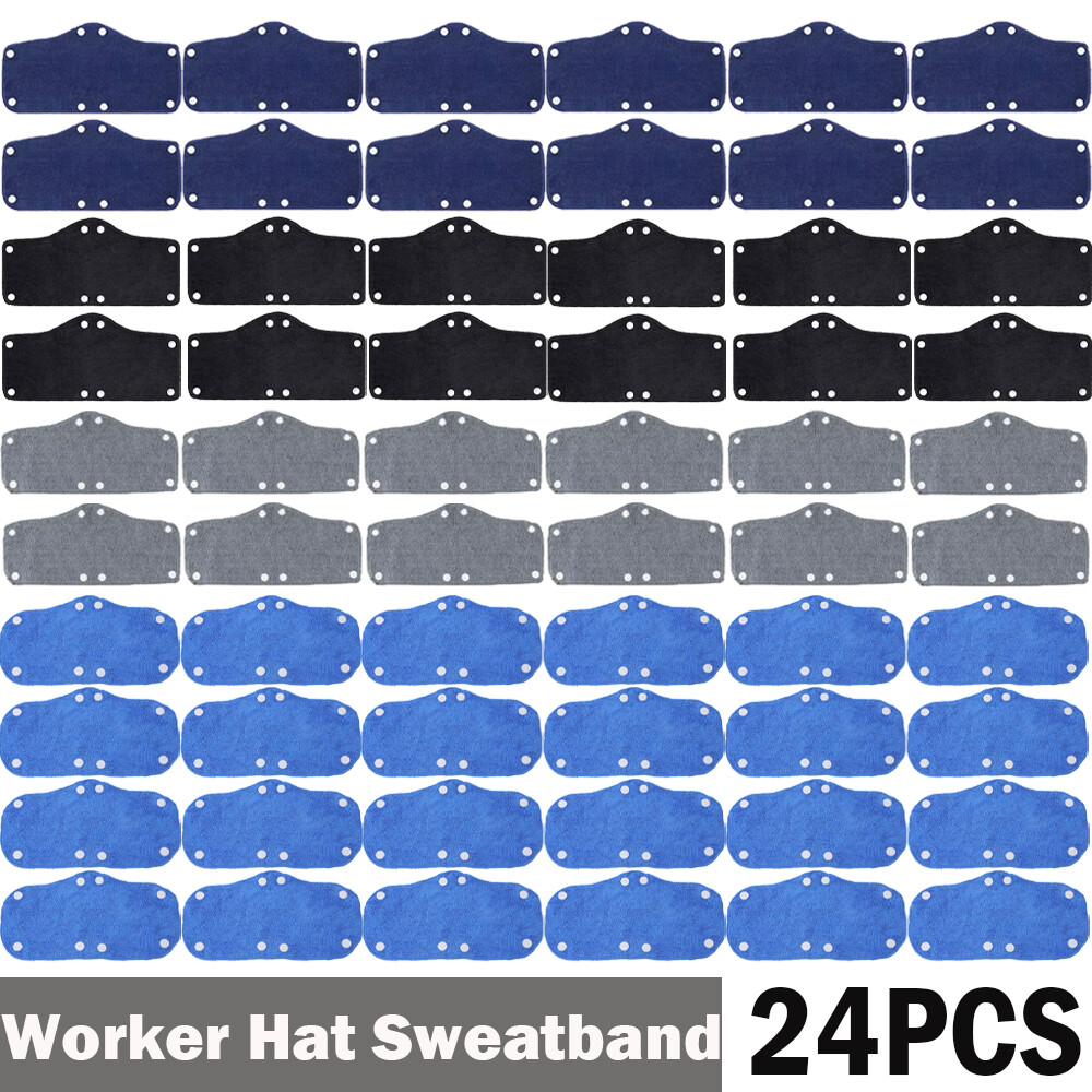 24PC Worker Hat Sweatband Hard Hat Liner Hard Hat Accessories Hard Hat