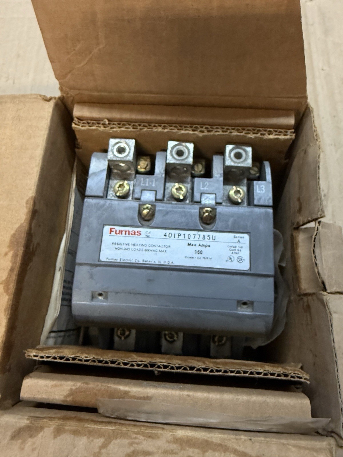 FURNAS 40IP107785U SER. A 220-240V 160A NSMP