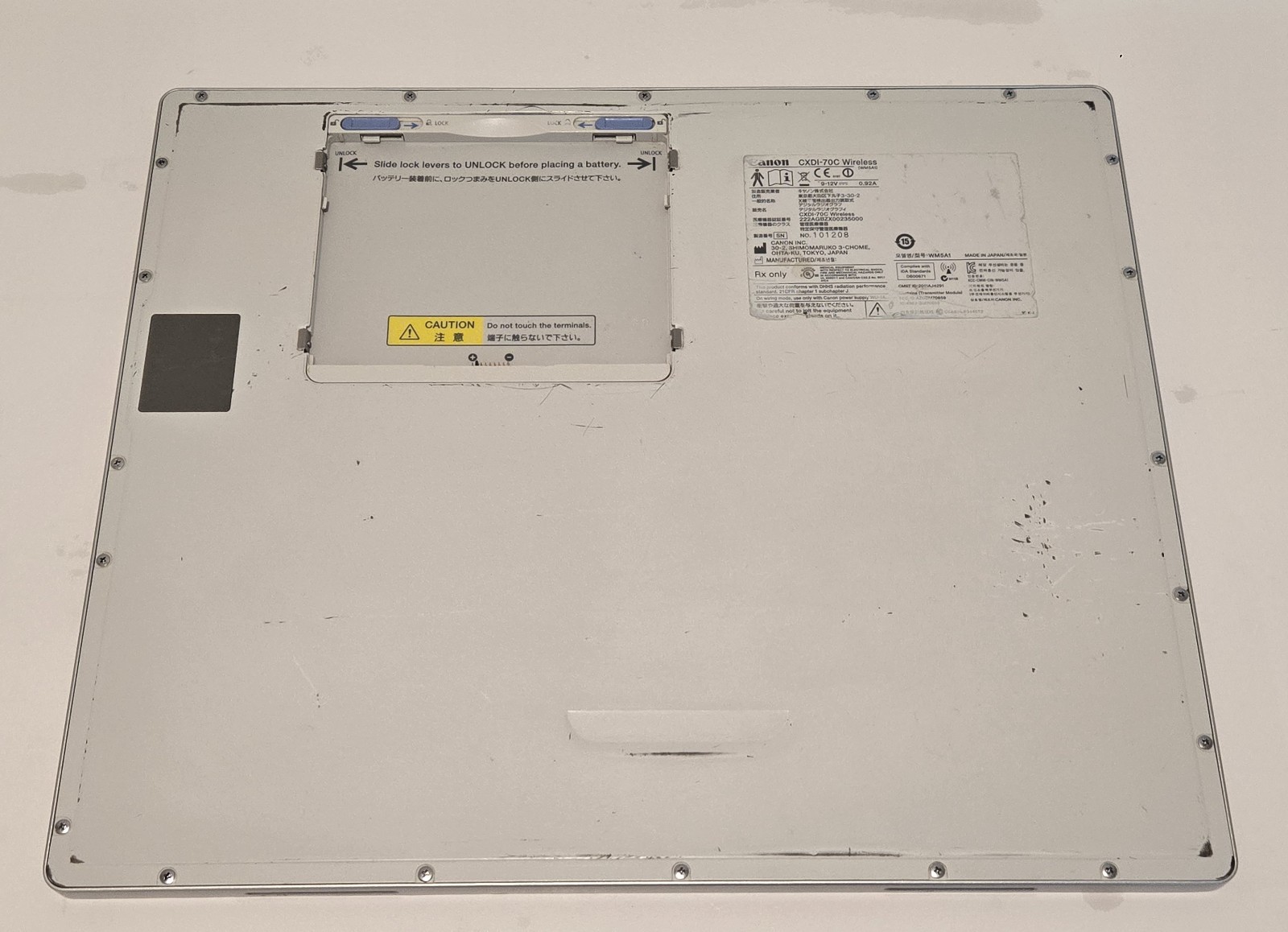 CANON CXDI-70C Digital Wireless DR Flat Panel