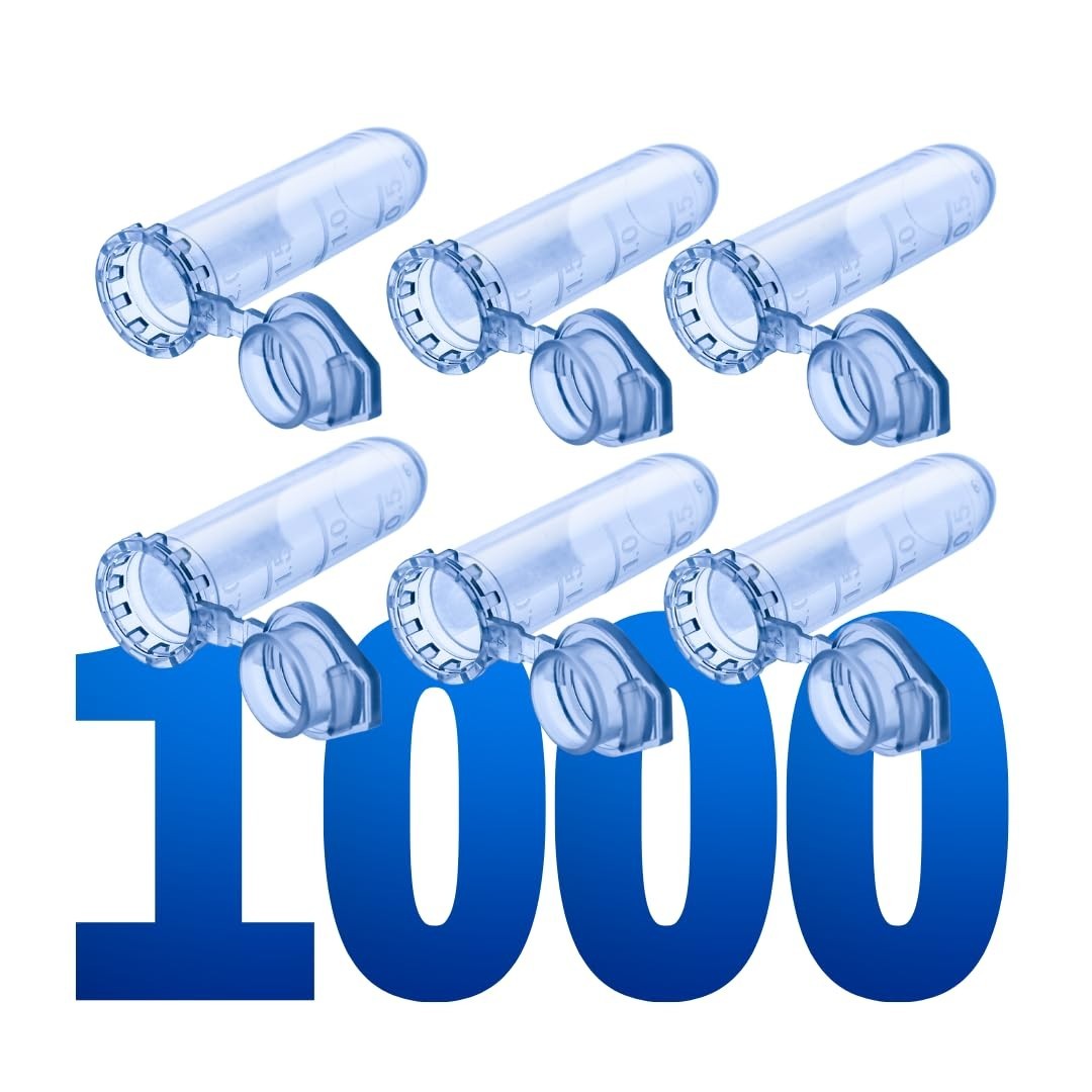 LabXcel Centrifuge Tubes Conical Screw Caps Polypropylene for Laboratory – 2ml