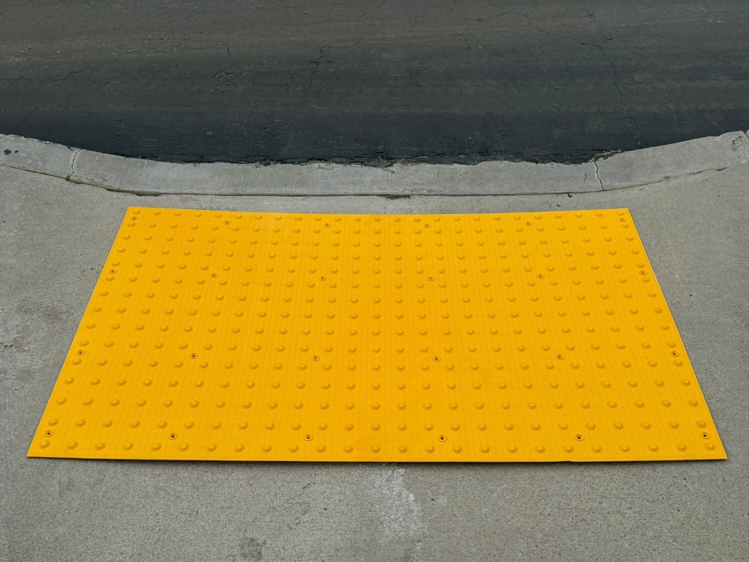 Sandbaggy ADA Warning Pads (USA MADE) – Yellow Surface Mount Truncated Dome Mats