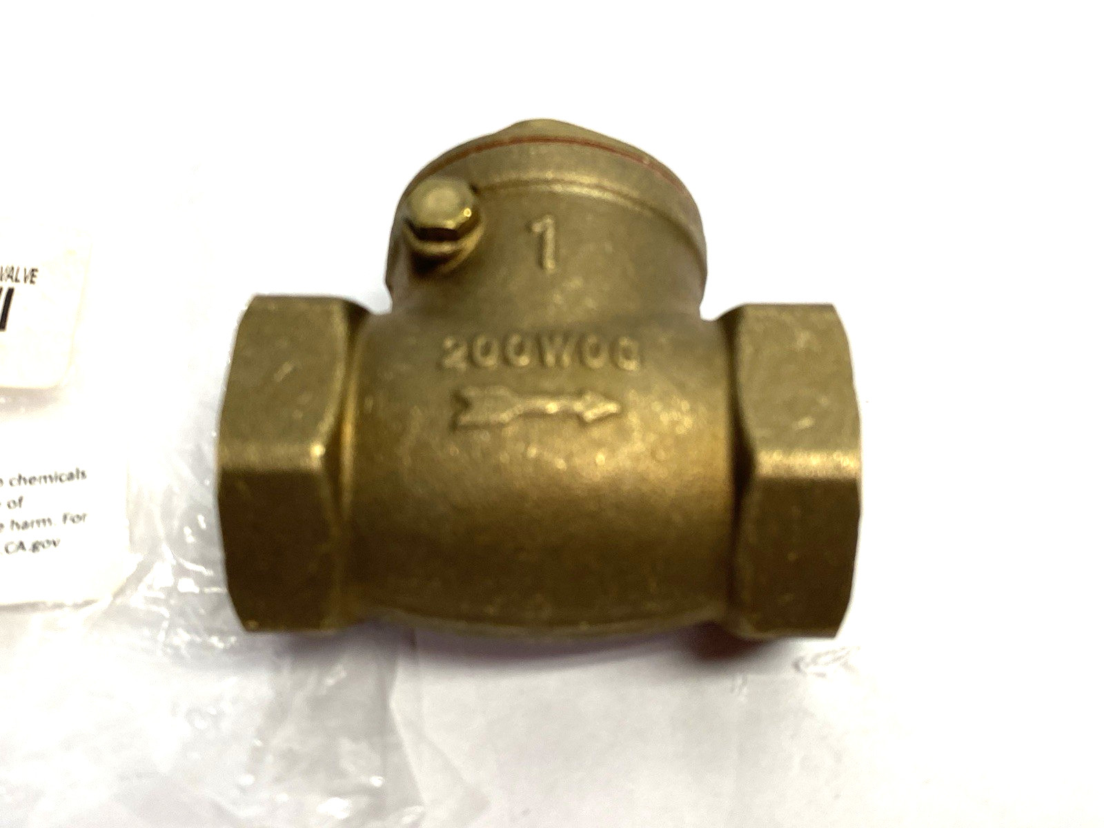 Value Collection 38080784 Check Valve, 1″ Pipe Check Swing, 4965302316JP