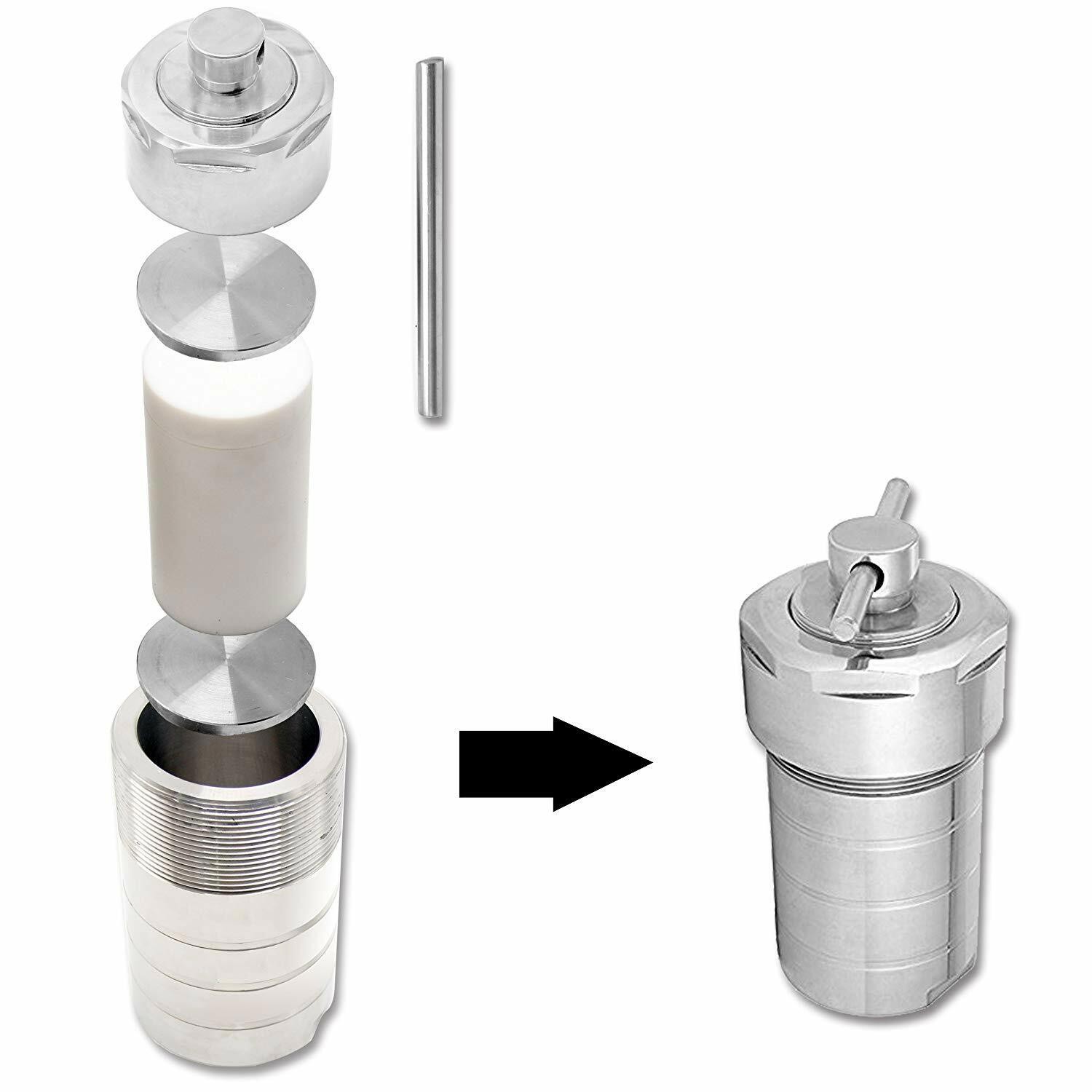 100ml Hydrothermal Autoclave Reactor with PTFE Chamber Hydrothermal Synthesis