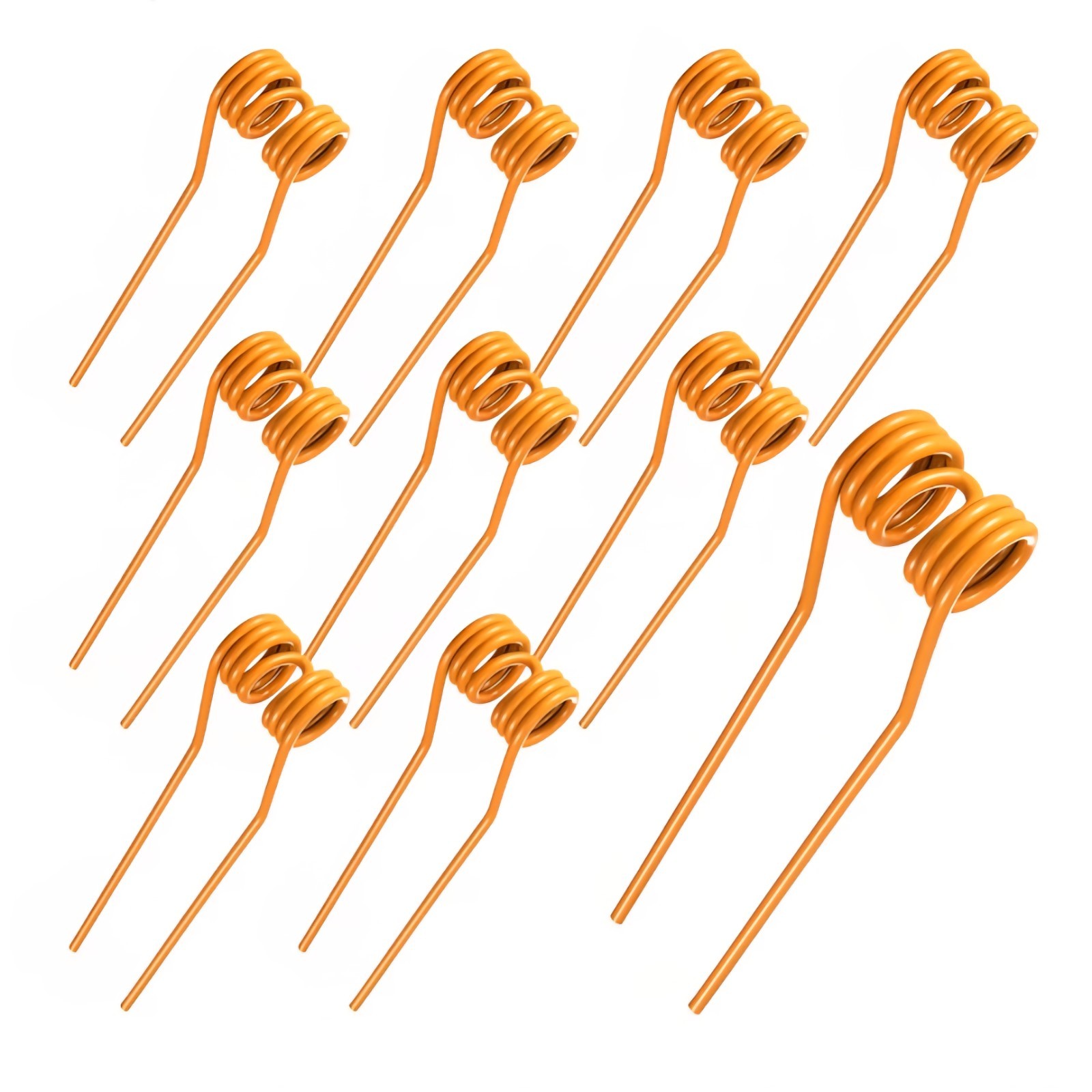Threlaco Hay Tedder Teeth Tedders Fluffer Tines RT5200 Set of 10