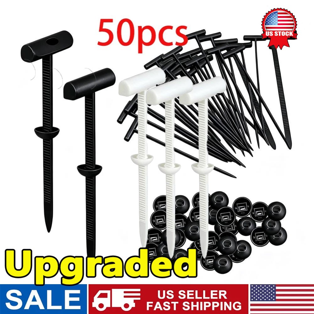 Nylon Universal Cable Tie Buckle, Heavy Duty Self-Locking Nylon Zip Ties Holder