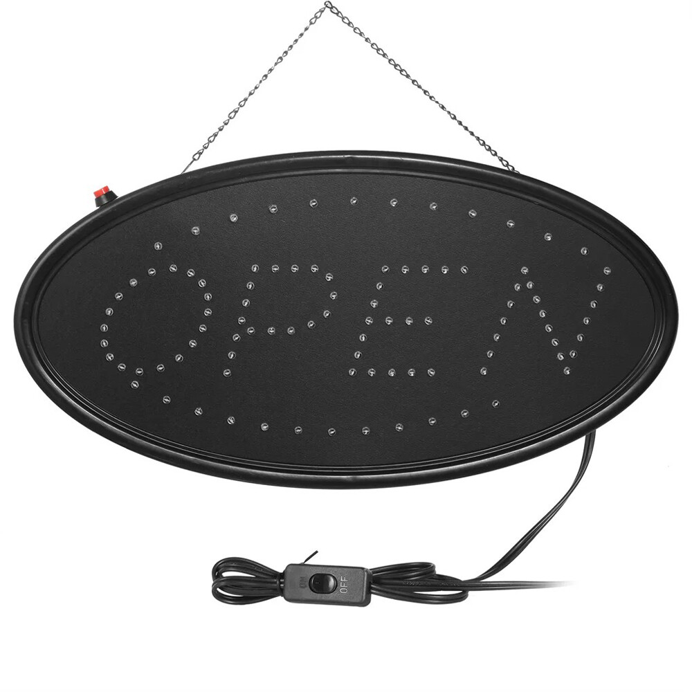 OPEN Business Sign Animated Motion Ultra Bright Store LED Neon Light with ON/OFF