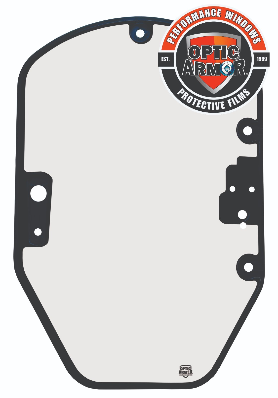 JOHN DEERE G SERIES POLY DOOR T344818 1/2″ OPTIC ARMOR 320 324 325 330 331 333