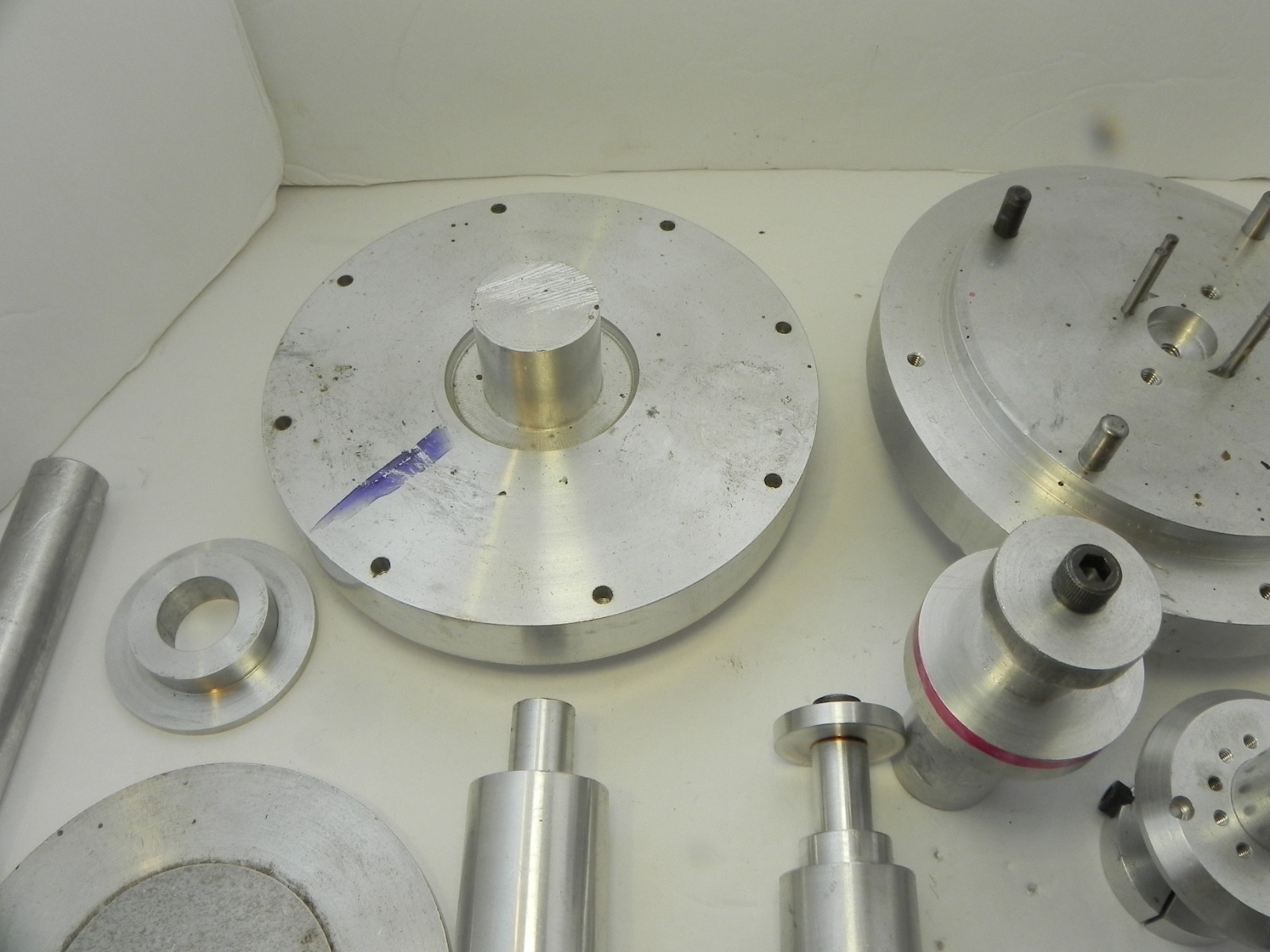 Machined Aluminum Pieces for Hobby Shop.