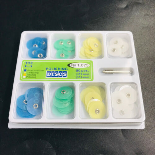Dental Composite Resin Finishing & Polishing No.1.075 Disc + Strip + Mandrel