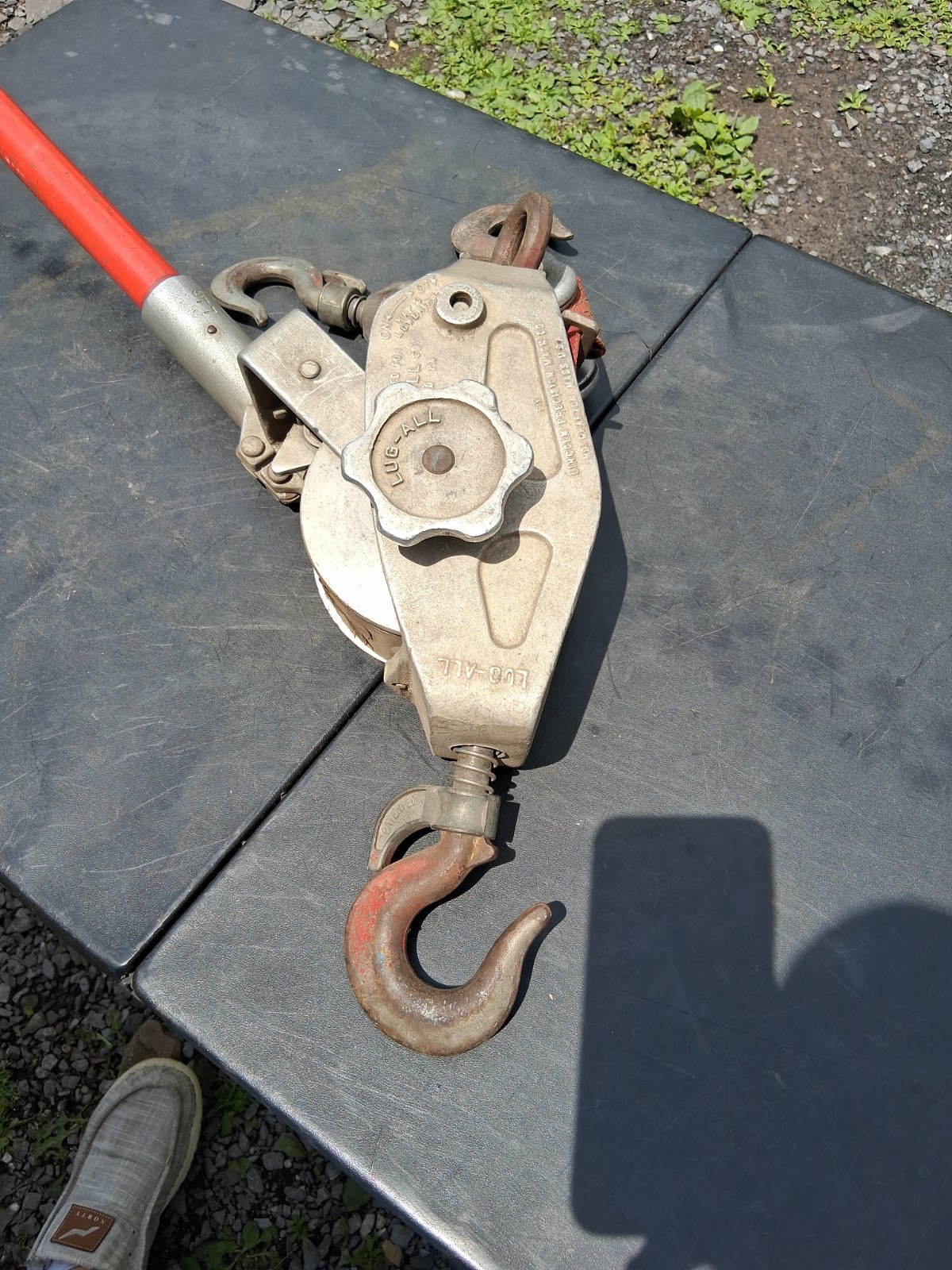 Lug All Model 3 Strap Hoist