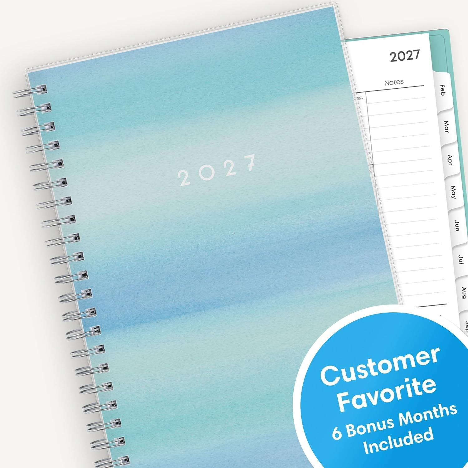 2027 Weekly and Monthly Planner Calendar, January 2027 – December 2027, 5″ X 8″,