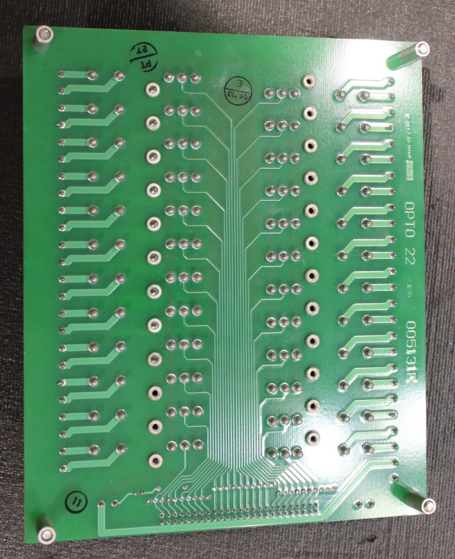 OPTO 22 – P/N: G4PB24 – Circuit Board – w/ 2 G4 ODC5R, 1 G4 OOAC5 & 6 G4 IDC5